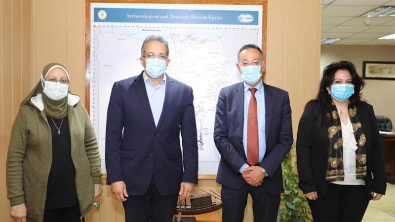 قيادات وزارة السياحة