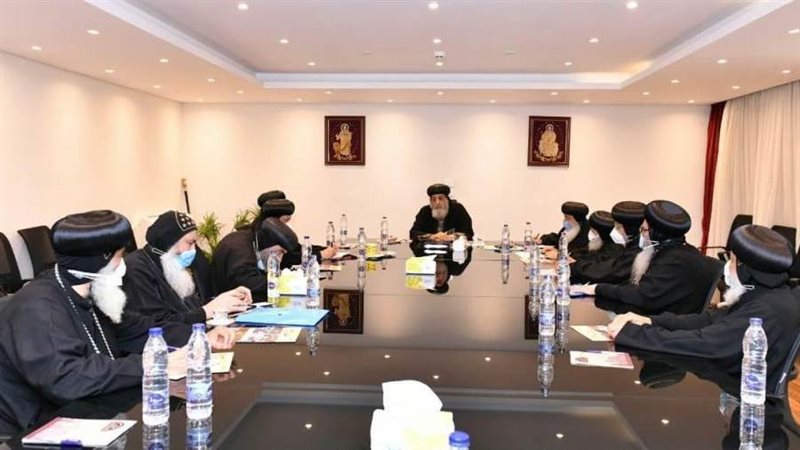 البابا تواضروس واجتماعه