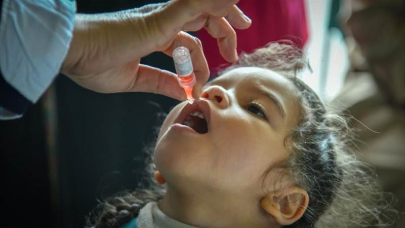 حملة التطعيم ضد شلل