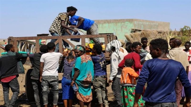 اللاجئين الأثيوبيين