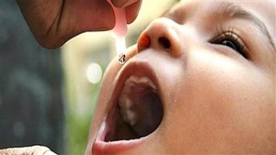 تطعيم 91.7 % من الأطفال المستهدفين فى حملة شلل الأطفال  