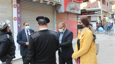 فصل المرافق وإخلاء عقار من 3 طوابق آيل للسقوط بالمنيا