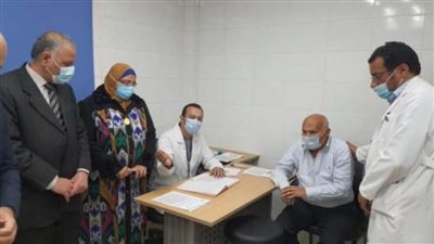 القليوبية: 30 من كبار السن أخذوا  لقاح كورونا بمستشفى كفر شكر