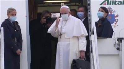 بابا الفاتيكان يغادر روما متجها إلى العراق في مستهل زيارة تاريخية تستغرق 3 أيام
