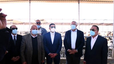 رئيس هيئة الاستثمار ووزير الزراعة يشهدان افتتاح مزرعة للثروة الحيوانية بـ