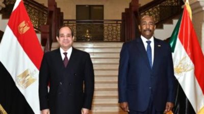 الرئيس السيسي: مصر ستظل داعمة لجهود السودان من أجل تنمية واستقرار وازدهار شعبه