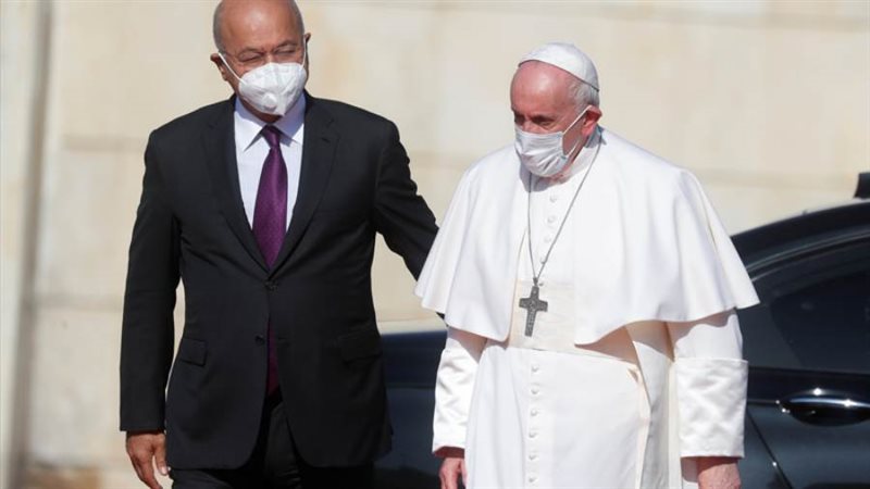 الرئيس العراقي يستقبل