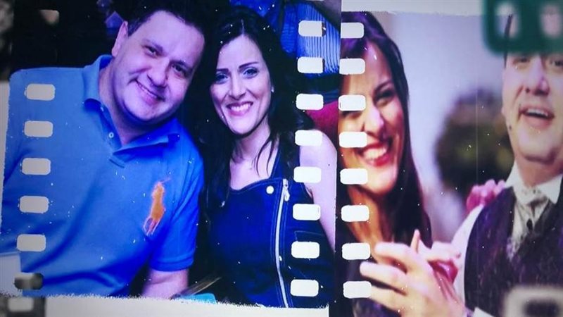 الفنان إدوارد وزوجته