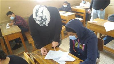 إجراءات وقائية مشددة فى امتحانات الإعدادية ببنى سويف 