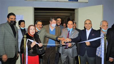 لوحات كاريكاتيرية نادرة في معرض فني بدار الأوبرا