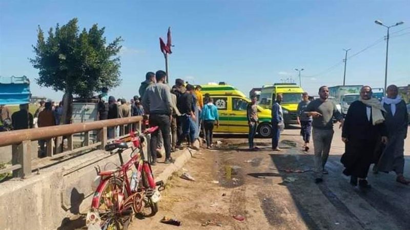 حادث الطريق الزراعى