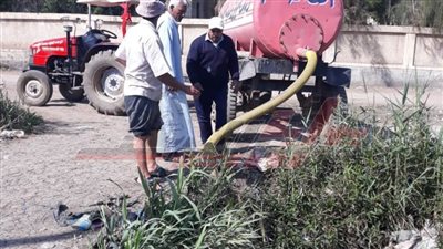 حملات مكبرة لرفع المخلفات بمدن كفرالشيخ