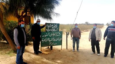  استرداد ٦٤١ فدانا وسحب 714 فدانا أخرى أملاك الدولة بالبحيرة