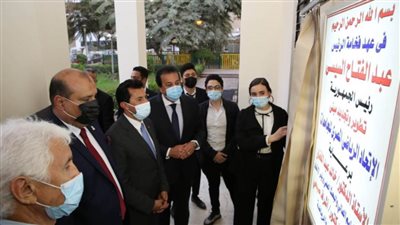 وزير التعليم العالي يفتتح أعمال تطوير وتجديد مبني الاتحاد الرياضي المصري للجامعات