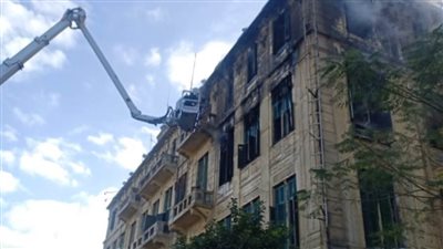 النيابة العامة تبحث أسباب حريق مول الموسكى