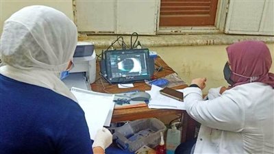 دعم مستشفى الرمد بدمنهور بجهاز سونار جديد بقيمة مليون جنيه