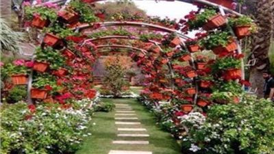 عقب افتتاح معرض زهور الربيع بحديقة الأورمان بالجيزة.. اعرف سعر التذكرة