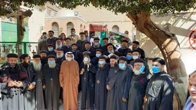 سفير الإمارات يزور مطرانية دير مواس 