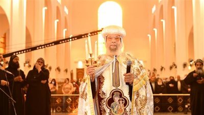 تجليس الأنبا أغابيوس رئيسًا لدير الأنبا بيشوي بوادي النطرون