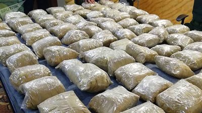 الداخلية: ضبط 150 طربة لمخدر الحشيش بقيمة بلغت أكثر من مليون جنيه