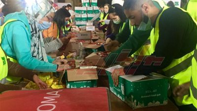 مصر الخير تبدأ تعبئة كراتين رمضان تمهيدا لإطلاق حملة 