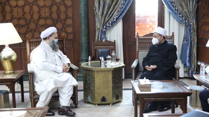 شيخ الأزهر خلال استقباله