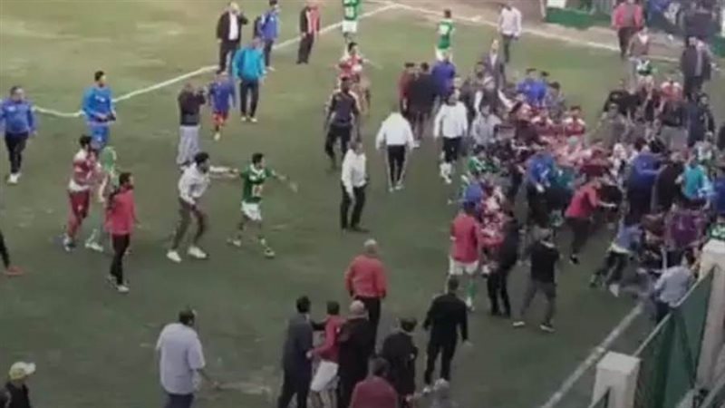 إشتباكات مباراة الشرقية