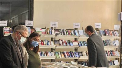 انطلاق فعاليات المعرض السنوي الخامس للكتاب بجامعة حلوان