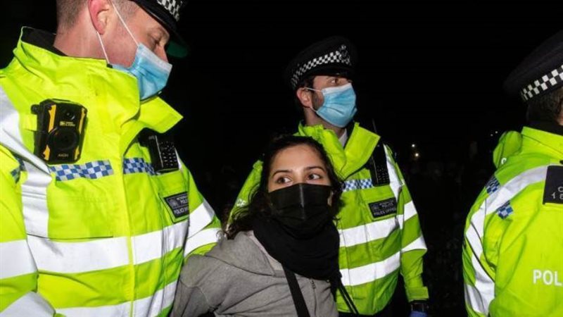 مظاهرة بريطانية