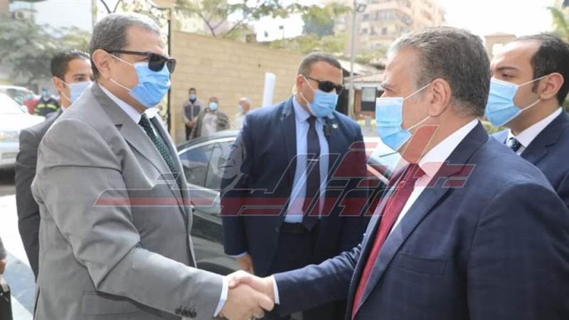 محافظ المنوفية يستقبل