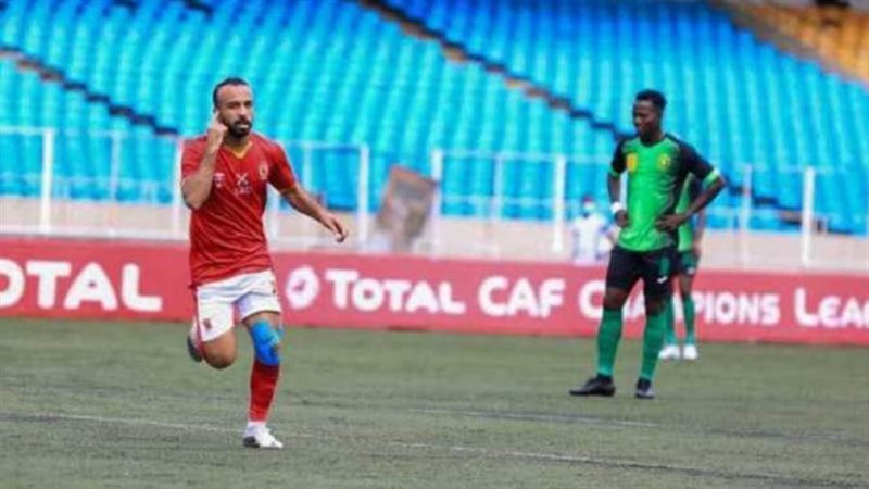 افشه بعد إحرازه الهدف