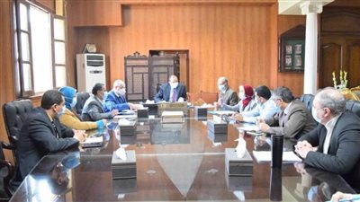 رئيس جامعة بني سويف يترأس 