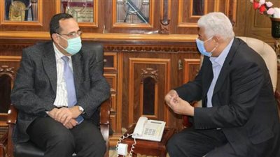 محافظ شمال سيناء يستقبل رئيس أقليم القناة وسيناء الثقافي       