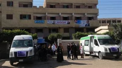 الكشف على 1045 مواطنًا ضمن قافلة طبية في الغربية