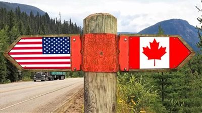 كندا تمدد إغلاق الحدود مع أمريكا حتى 21 إبريل المقبل