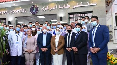 وزيرة الصحة ومحافظ جنوب سيناء يفتتحان مستشفى طابا بتكلفة 36 مليون جنيه