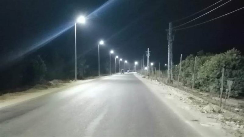 الانتهاء من انارة