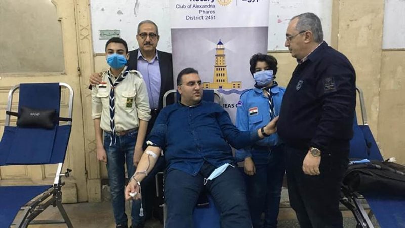 حملة للتبرع بالدم