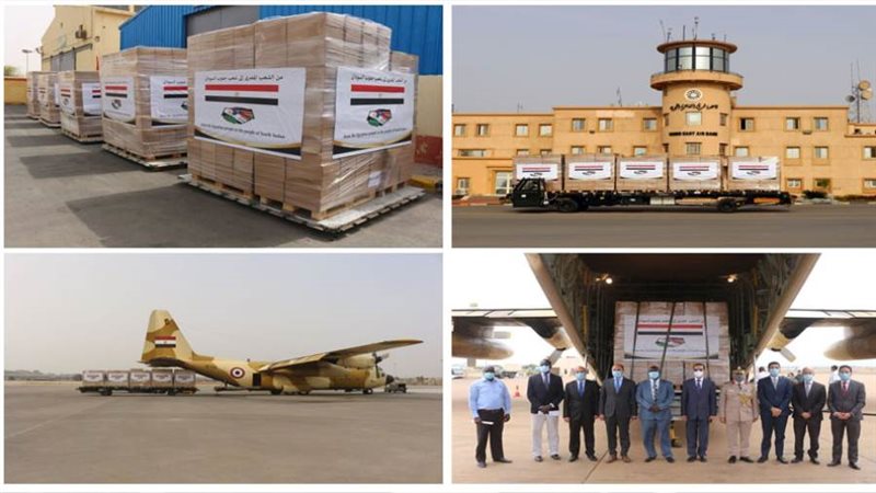 مصر ترسل مساعدات