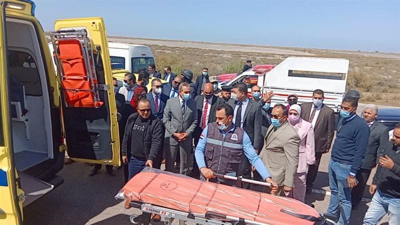 أثناء نقل المصابين