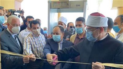 افتتاح أعمال تطوير مسجد السلام بمدينة طور سيناء