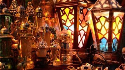 فانوس رمضان في سيناء من التراث ويتم تصنيعه يدويا من خامات البيئة