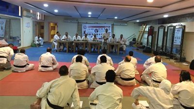 ختام دورة صقل وتصنيف الحكام والمدربين للكاراتية التقليدي