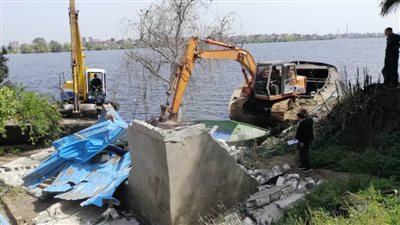 إزالة 14 حالة تعدٍ 