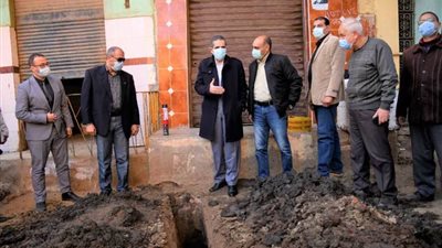 محافظ الغربية يتابع معدلات تنفيذ المشروعات ضمن مبادرة (حياة كريمة)