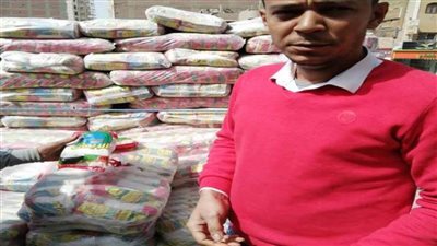 ضبط  30 طن أرز مسوس قبل توزيعها بسوهاج