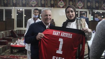 عمومية اتحاد الكرة تحتفل بهاني أبوريدة.. صور