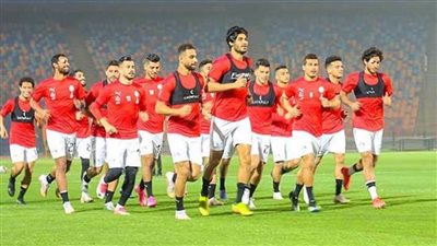 منتخب كرة القدم يخوض مرانه الثاني بمشاركة محمد صلاح