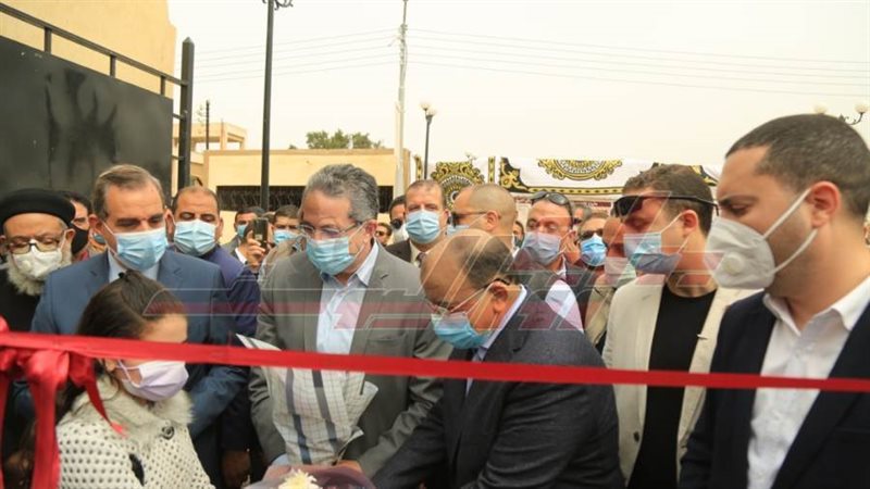 افتتاح أعمال التطوير