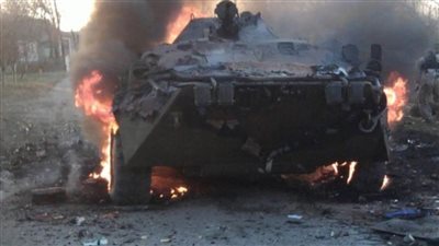  تفاصيل مذبحة المدرعات.. وآخر التطورات في دونباس